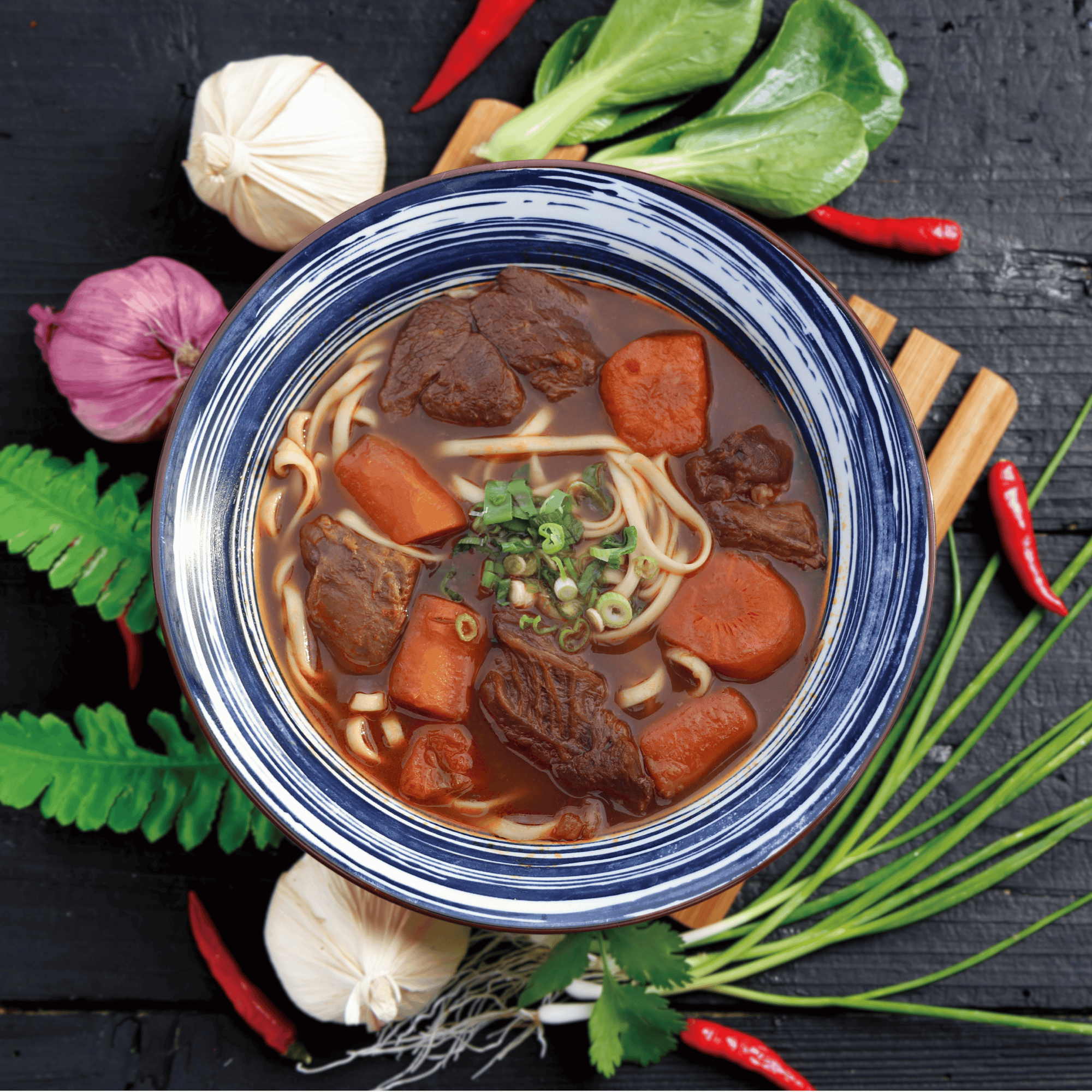 Frozen Red Braised Beef Noodle Soup 冷凍紅燒牛肉麵