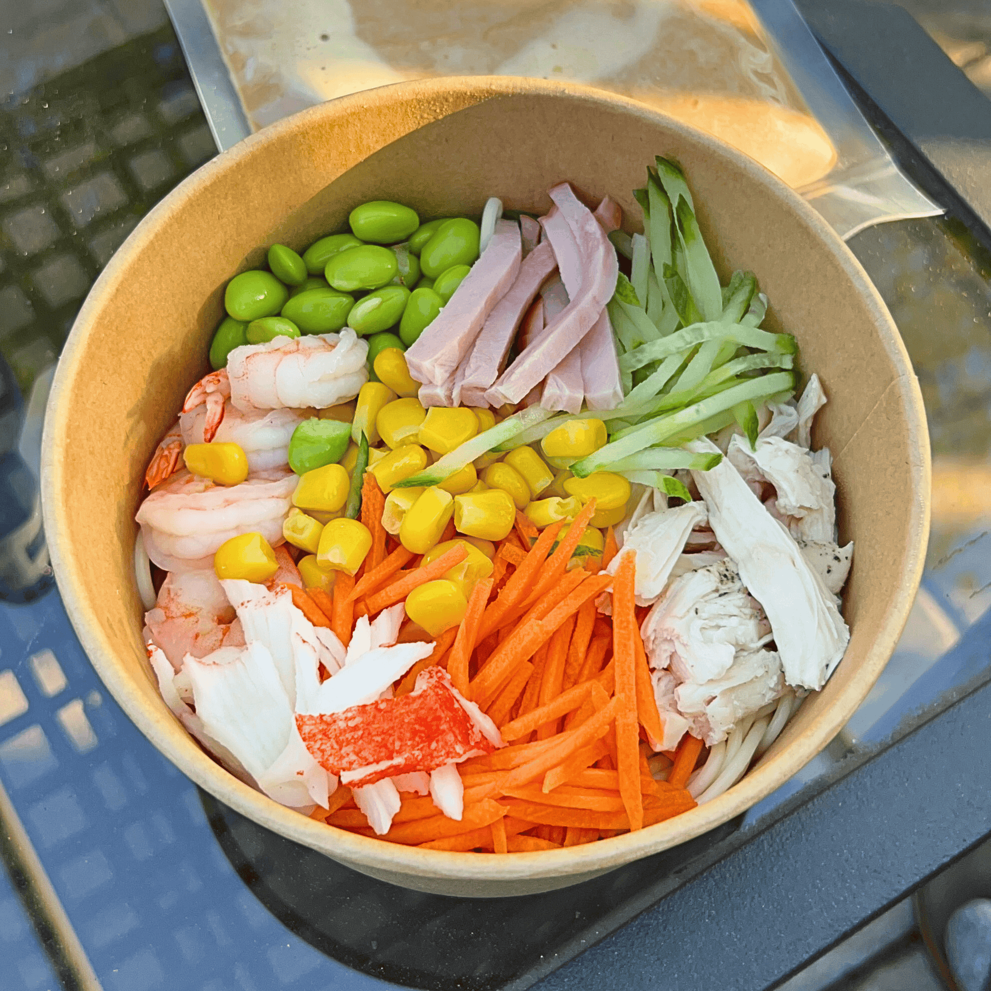 Summer Cold Noodles (Sesame Garlic Sauce) 夏日涼麵（芝麻蒜香醬）